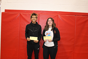 Kalley and Kaiden - Athletes of the month